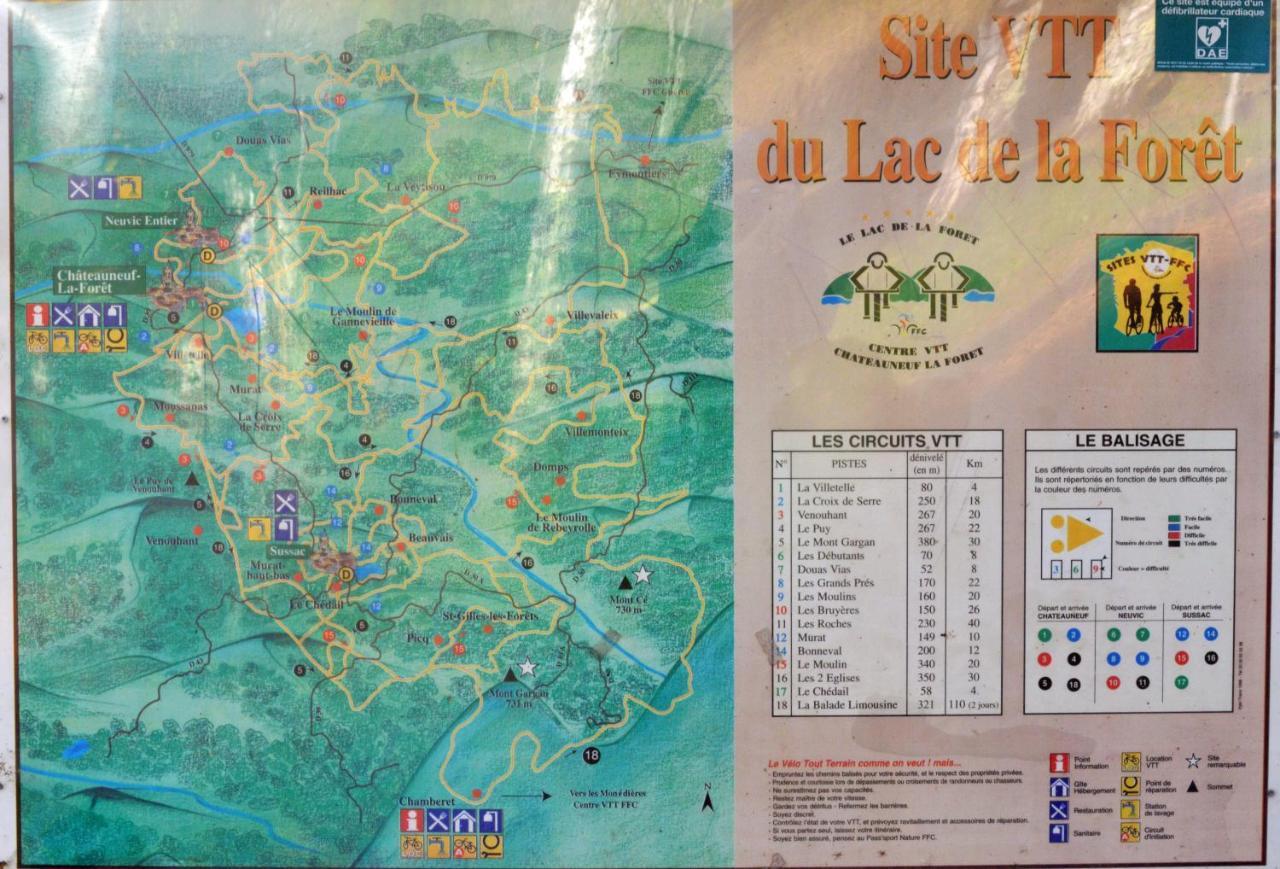 Champ De Foire Bed & Breakfast Sussac Luaran gambar